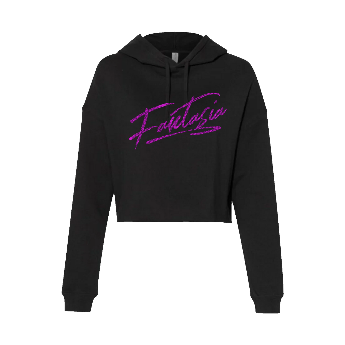 Fantasia-Ladies crop top hoodieFantasia-Ladies crop top hoodie