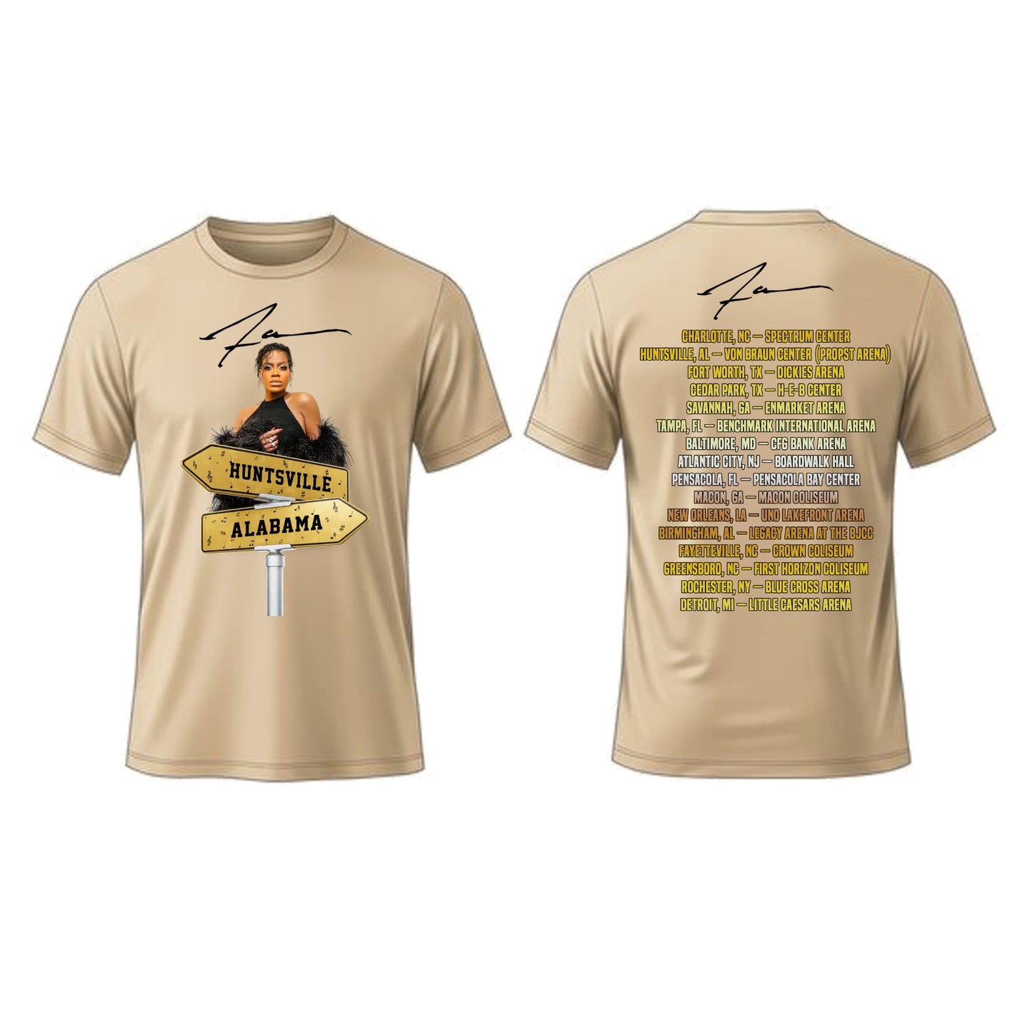 Fantasia- Huntsville Alabama T-shirt