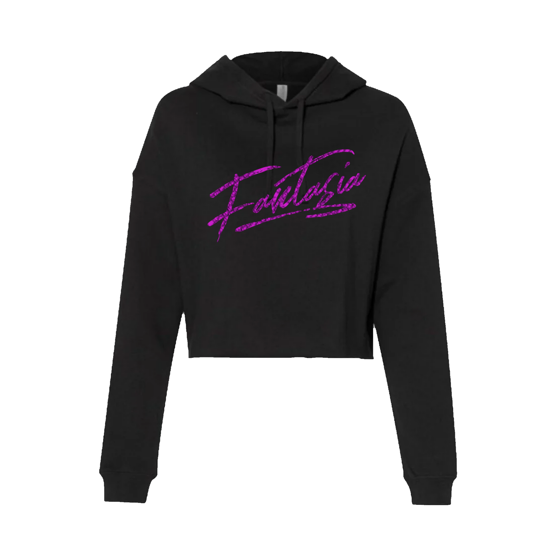 Fantasia-Ladies crop top hoodieFantasia-Ladies crop top hoodie